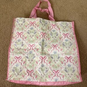 Limited Edition Viral Bow and Floral Marshall’s / Tjmaxx Reusable Tote Bag